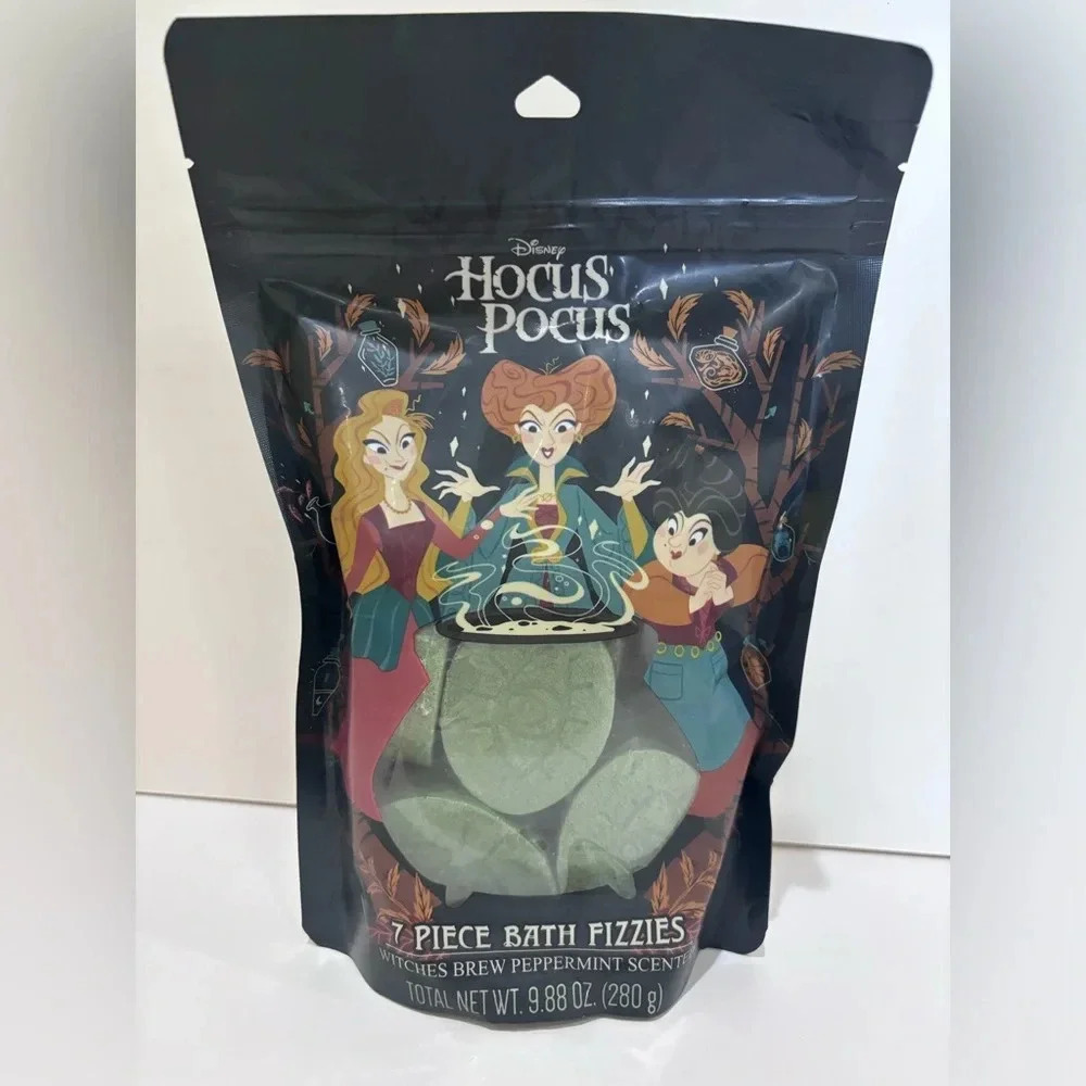 Hocus Pocus Peppermint Scented Bath Bomb Fizzies Halloween